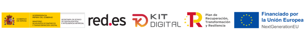 Financiado por el Programa KIT Digital. Plan de Recuperación, Transformación y Resil encia de España "Next Generation EU".
